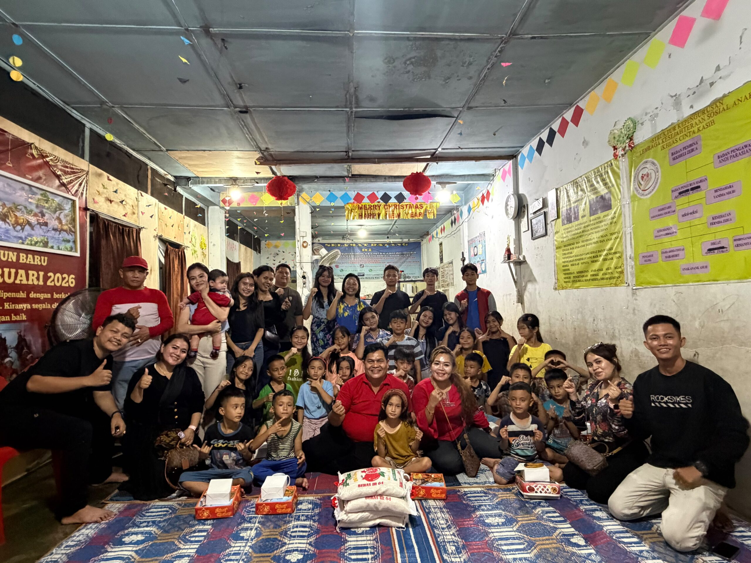 Wujud Kepedulian, Jusup Ginting Suka Berbagi Kasih dengan Anak-anak Dua Panti Asuhan