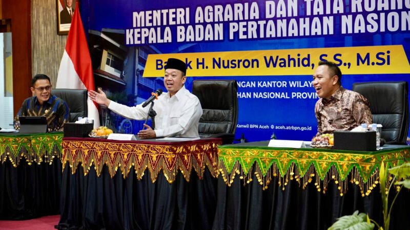Menteri ATR/Kepala BPN: Transformasi Layanan Pertanahan Harus Berorientasi pada Kepuasan Masyarakat