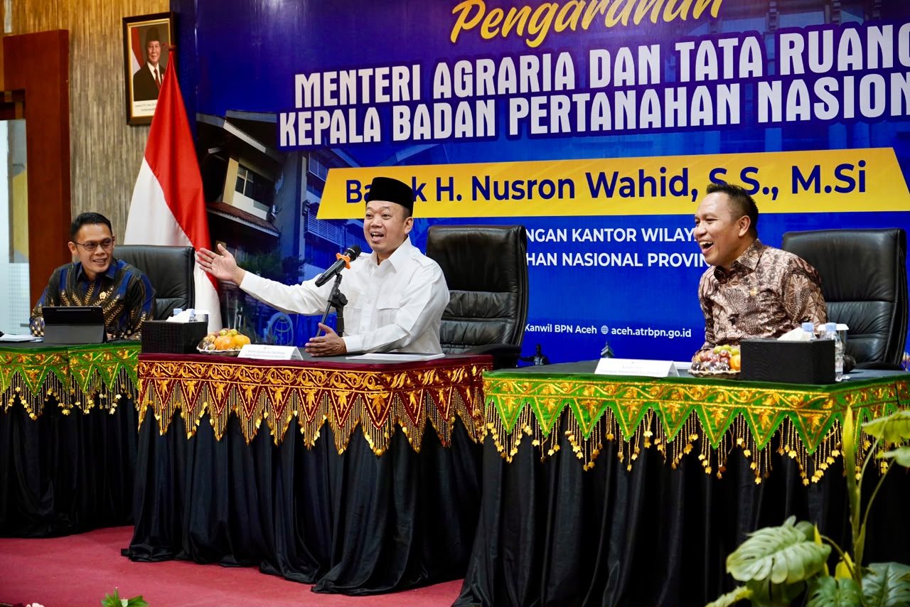 Menteri ATR/Kepala BPN: Transformasi Layanan Pertanahan Harus Berorientasi pada Kepuasan Masyarakat