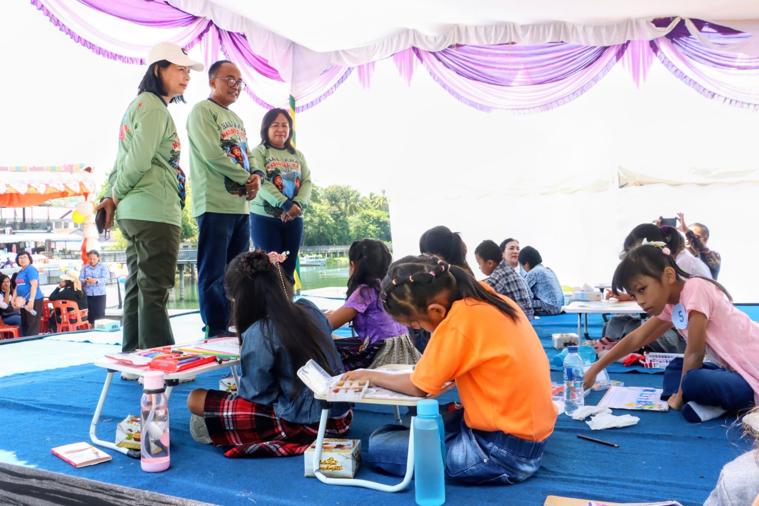 Perayaan Hari Anak Nasional (HAN) ke-42 Di Kabupaten Samosir, Wabup Samosir Ajak Seluruh Elemen Lindungi, dan Wujudkan Masa Depan Anak