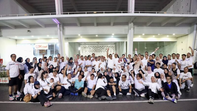 Rehat Sejenak dari Aktivitas Kantor, Kementerian ATR/BPN Adakan Slow Run Rutin Sepulang Kerja
