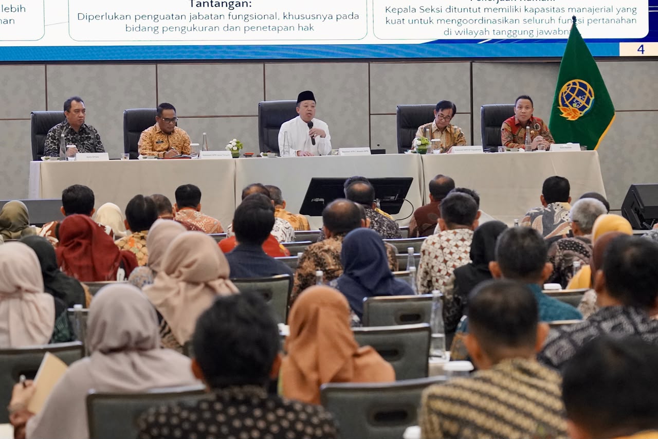 Menteri ATR/Kepala BPN Tetapkan Standar Waktu Layanan untuk Pengukuran Tanah dan Peralihan Hak