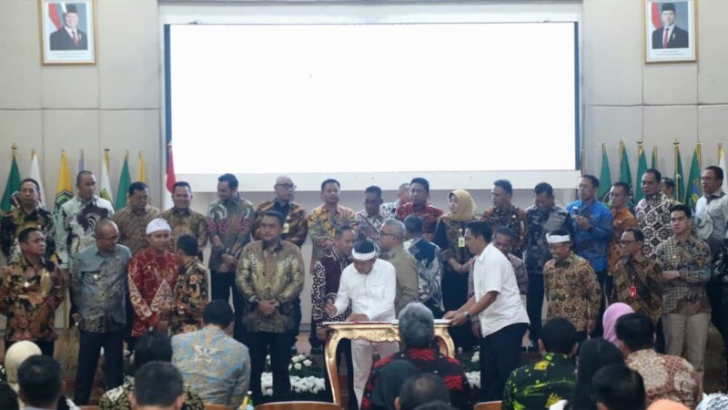 Kementerian ATR/BPN, KPK, dan Pemda Jawa Barat Sepakati Kerja Sama dalam Upaya Pencegahan Korupsi serta Penguatan Ekonomi Daerah