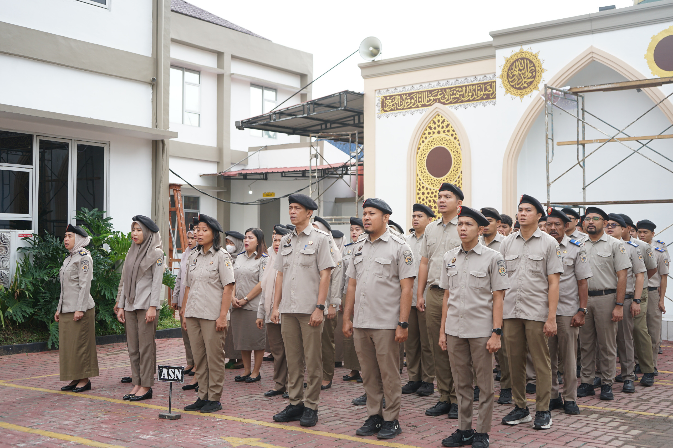 Kantor Pertanahan Deli Serdang Rutin Gelar Apel Pagi, Perkuat Disiplin dan Profesionalisme Pegawai