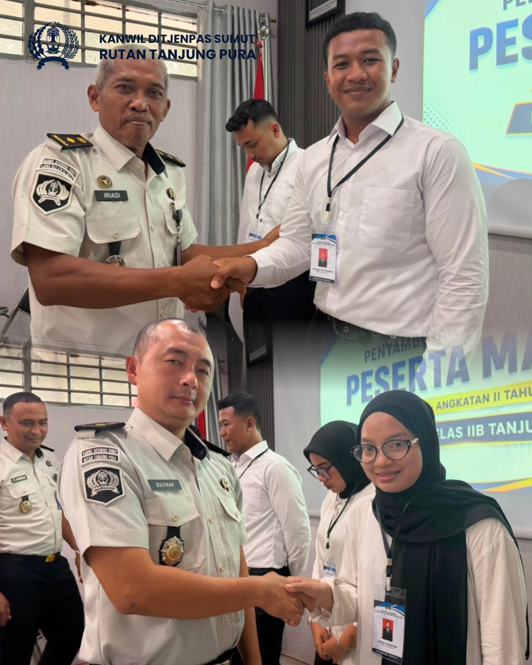 Rutan Tanjung Pura Sambut dan Berikan Pembekalan Bagi Peserta Magang Angkatan II Gelombang I Tahun 2026