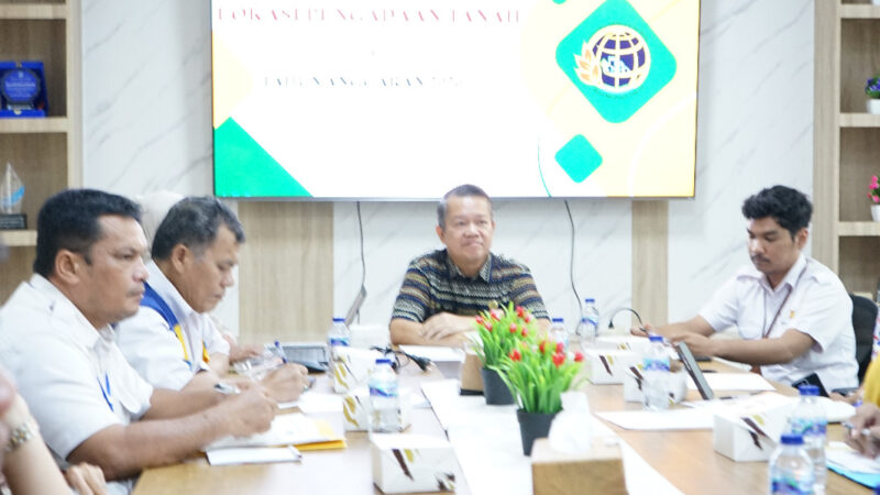 Dukung Pembangunan Bendung D.I. Serdang, Kantah Deli Serdang Sosialisasikan Inventarisasi Lokasi