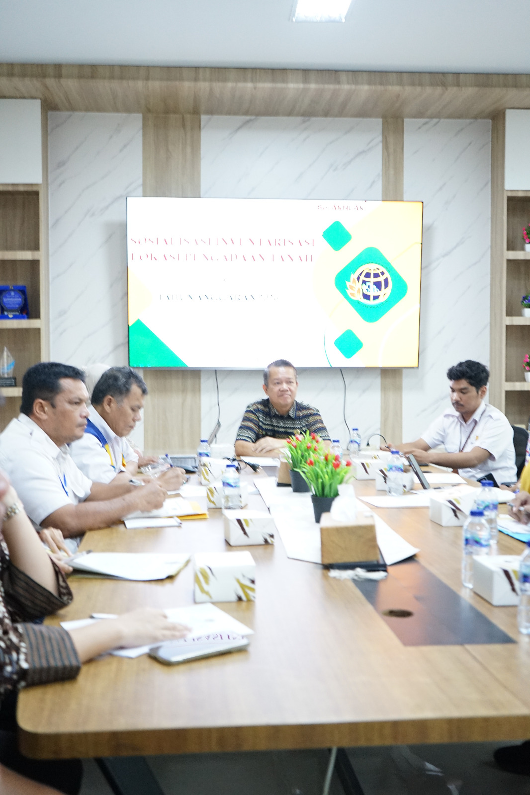 Dukung Pembangunan Bendung D.I. Serdang, Kantah Deli Serdang Sosialisasikan Inventarisasi Lokasi