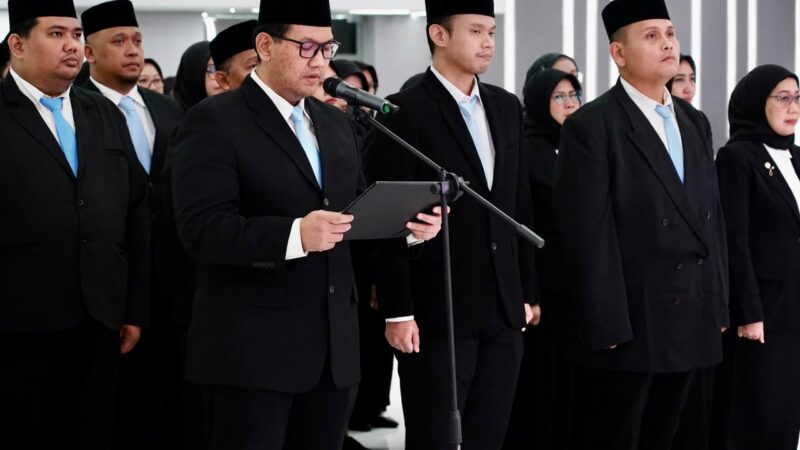 Lantik 1.361 Pejabat ATR/BPN, Sekjen: Amanah Baru untuk Jadi Motor Penggerak Perubahan