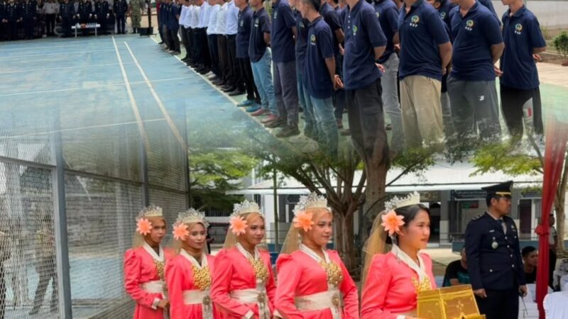 Hadiah Kemerdekaan Republik Indonesia Sebanyak 120 Warga Binaan Rutan Tanjung Pura Terima Remisi Umum