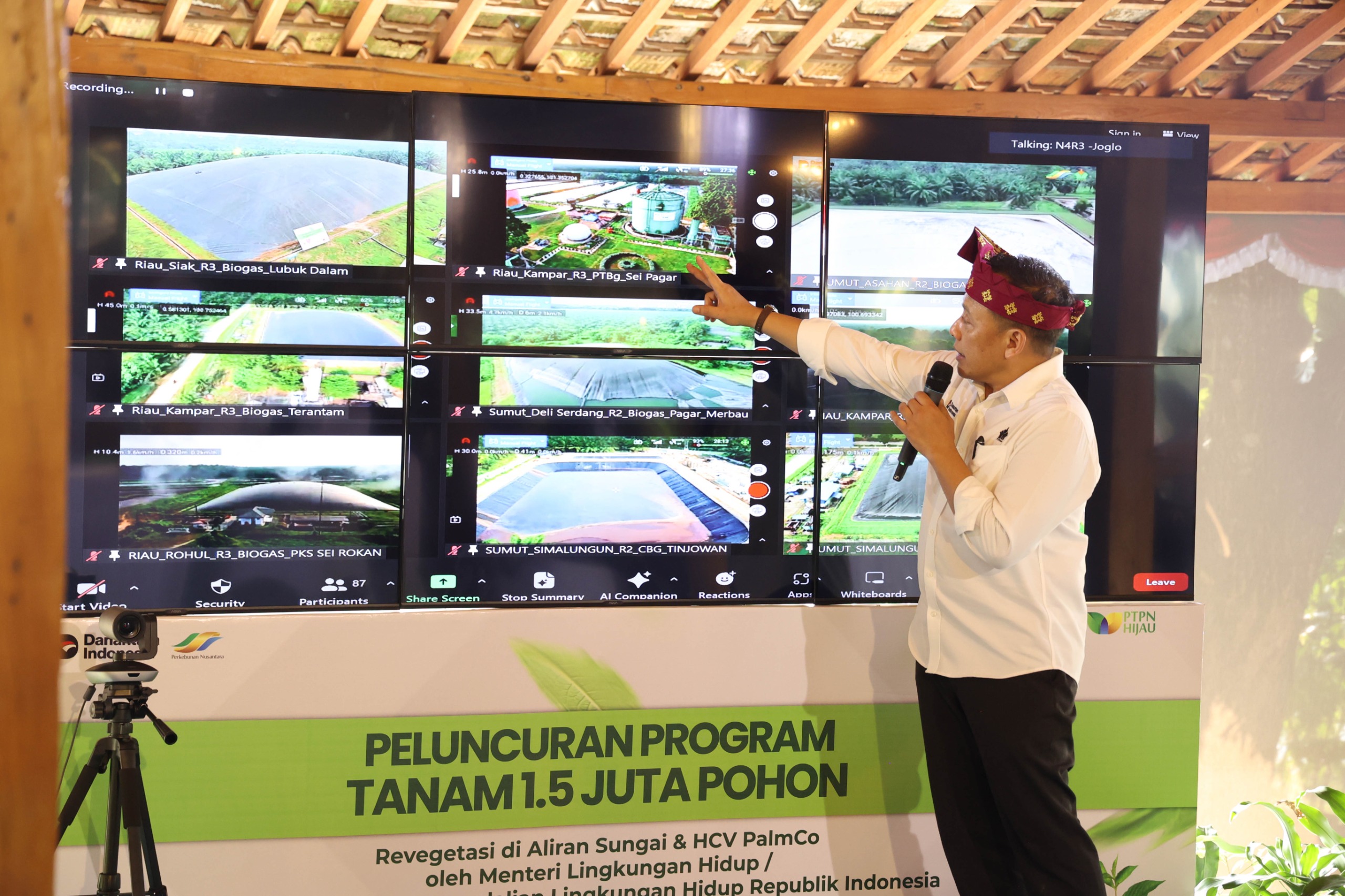 Menteri LH Apresiasi Kebijakan Dekarbonisasi PTPN IV PalmCo